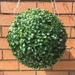 Uv Stable Artificial Boxwood Topiary Ball 26cm